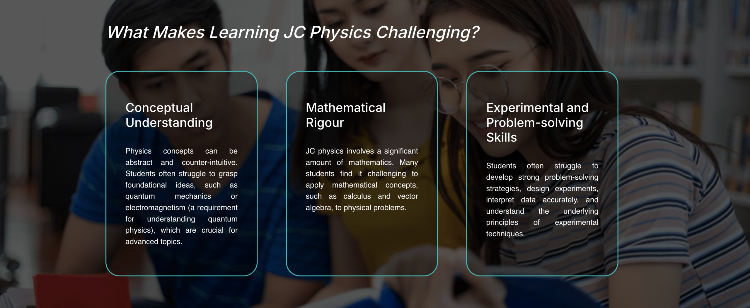 Why A Level Physics is difficult